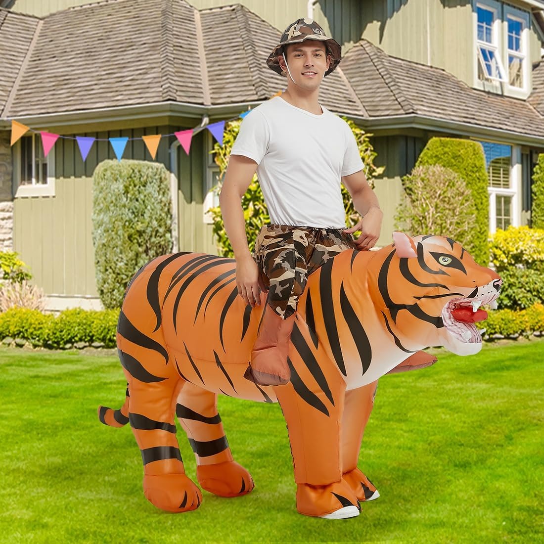 Inflatable Tiger Costume for A - Cocktail Shaker Set recension och pris