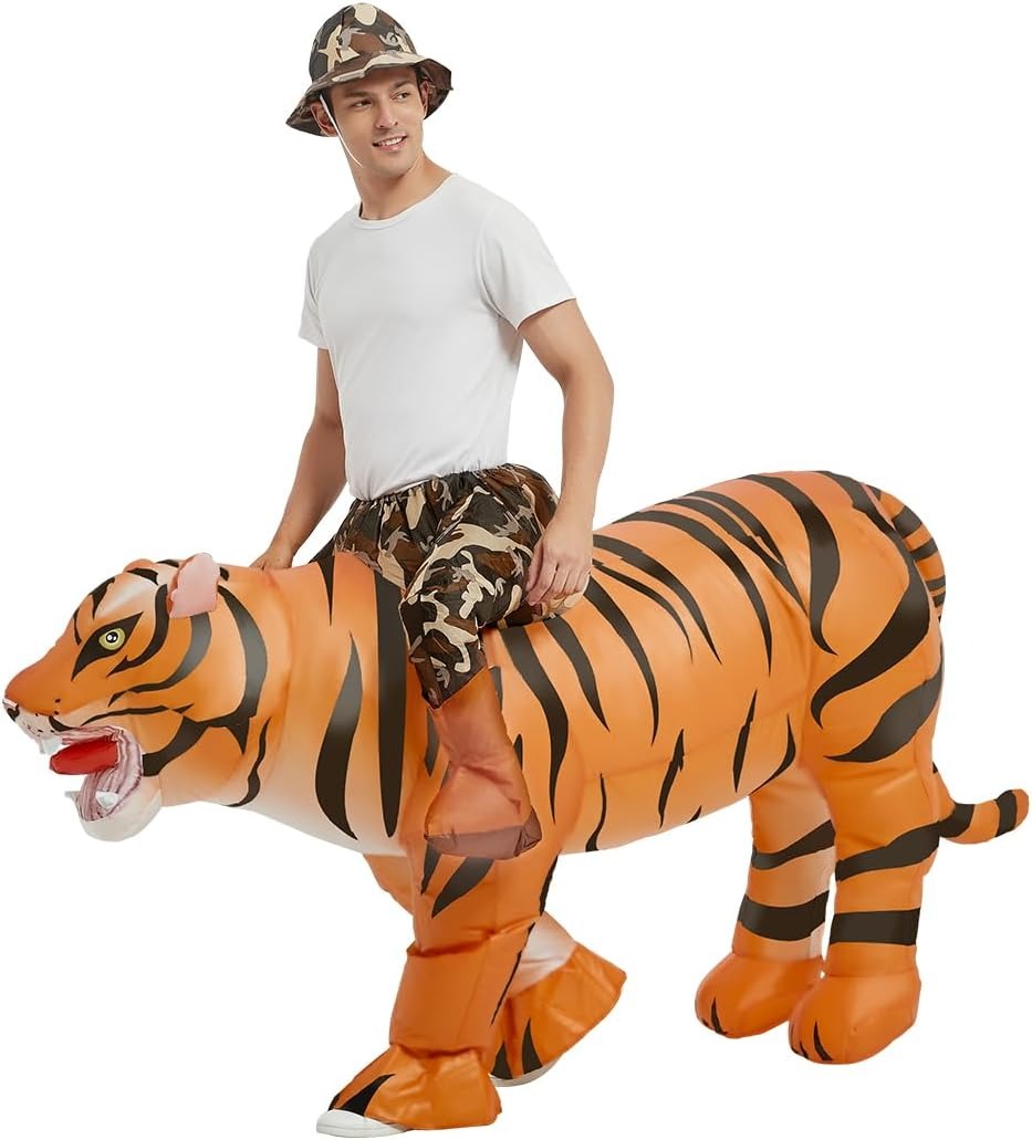 Inflatable Tiger Costume for A - Cocktail Shaker Set recension och pris